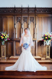 Sexy Low Backed Gown - A Styled Shoot by The Newport Bride