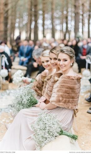 Winter Bridesmaids | The Newport Bride