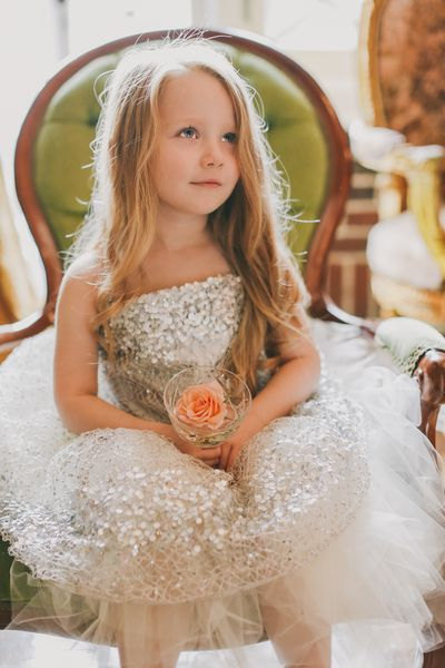 Sparkling Flower Girls for the New Year | The Newport Bride