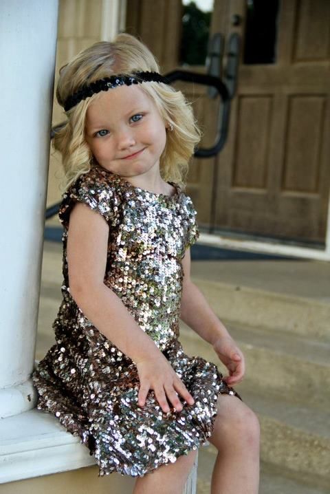 Sparkling Flower Girls | The Newport Bride