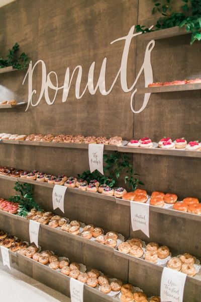 13 Ways to Have Donuts At Your Wedding