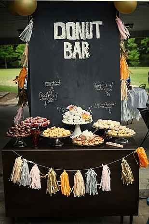 13 Ways to Have Donuts At Your Wedding