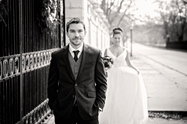 Brittany and Trevor's Christmas Wedding at Newport Vineyards | The Newport Bride