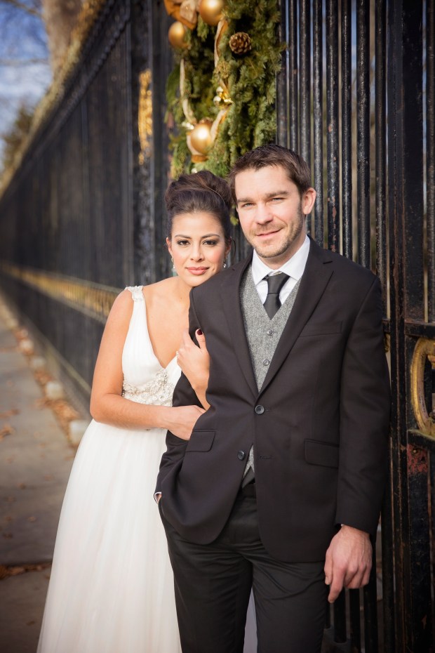 Brittany and Trevor's Christmas Wedding at Newport Vineyards | The Newport Bride