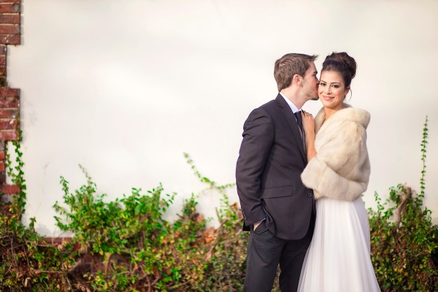 Brittany and Trevor's Christmas Wedding at Newport Vineyards | The Newport Bride