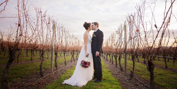 Brittany &amp; Trevor Powers wedding at Newport Vineyards in Newport, RI.