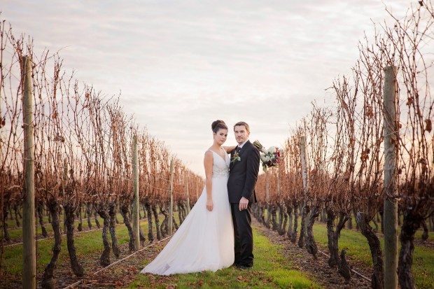 Brittany &amp; Trevor Powers wedding at Newport Vineyards in Newport, RI.