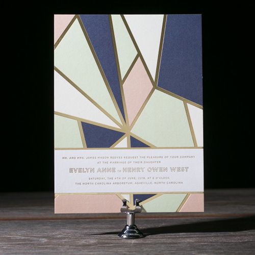 21 Art Deco Invitations | The Newport Bride