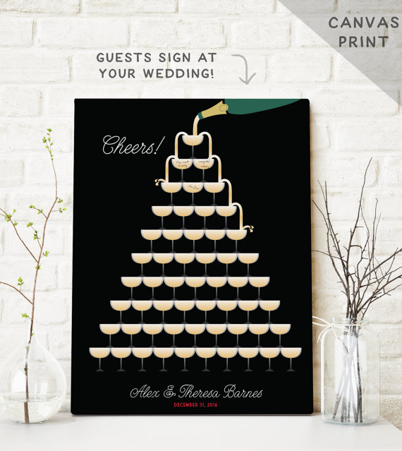 Cheers Guest Book Alternative | Friday Favorite from The Newport Bride.jpg