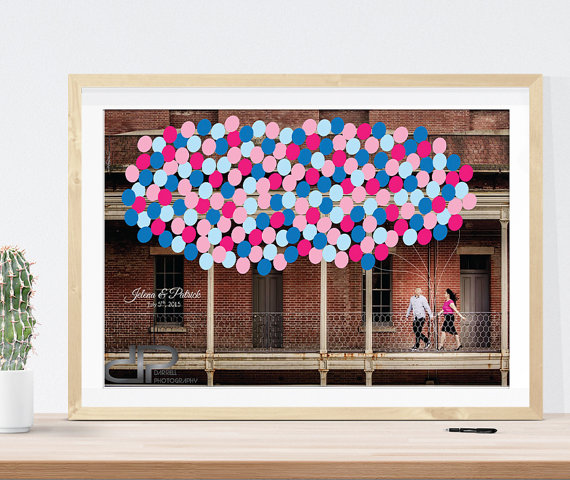 Custom Guest Book Alternative | Friday Favorite from The Newport Bride