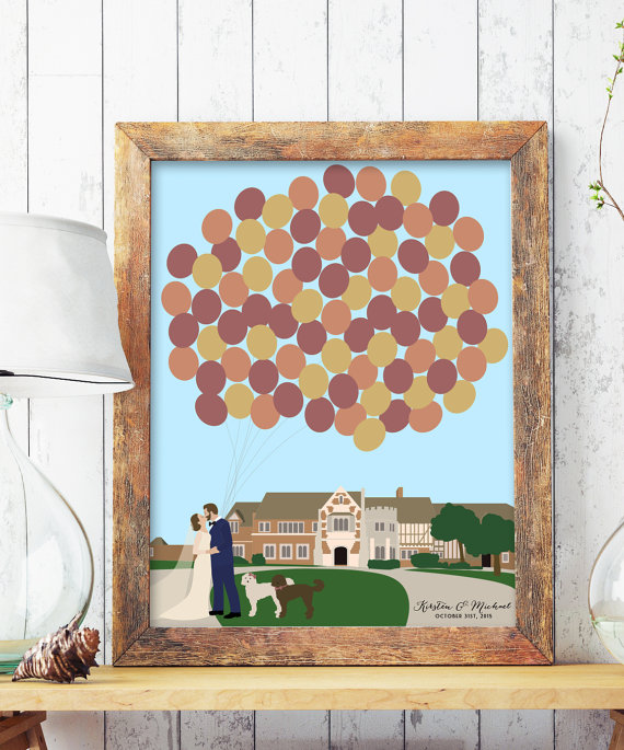 Custom Wedding Venue Guest Book Alternative | Friday Favorite from The Newport Bride