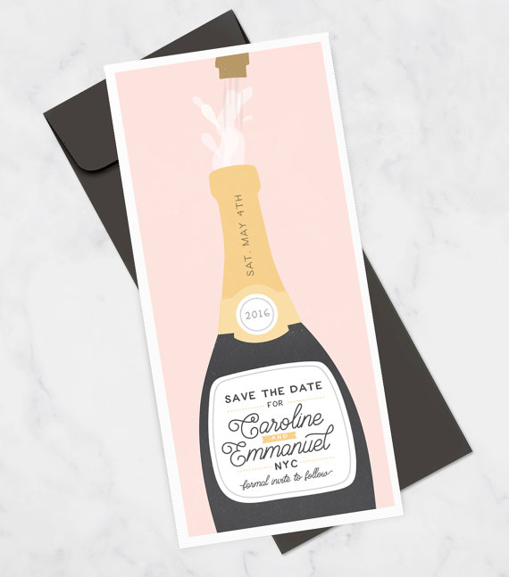 Custom Save the Date | Friday Favorite from The Newport Bride