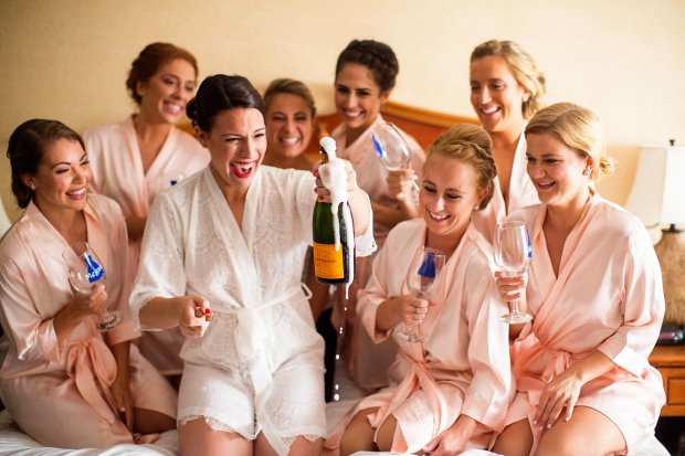 Stephanie and Tim's Atlantic Beach Club Wedding | The Newport Bride