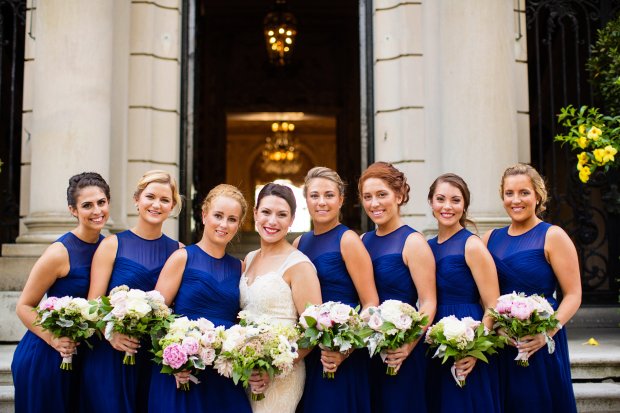 Stephanie and Tim's Atlantic Beach Club Wedding | The Newport Bride