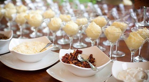 Mashed Potato Bar | The Newport Bride