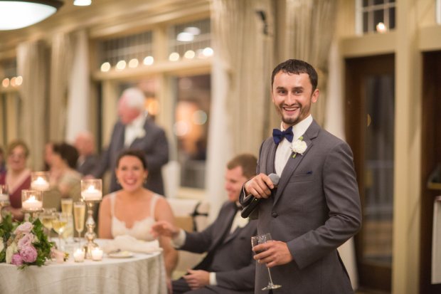 Stephanie and Tim's Atlantic Beach Club Wedding | The Newport Bride