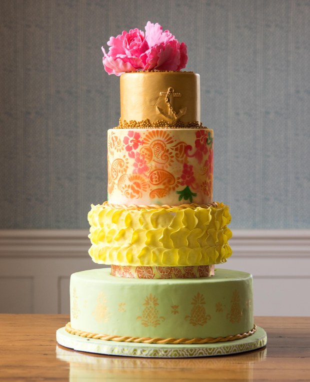 Lilly Pulitzer Styled Shoot at Westmoor Club | The Newport Bride