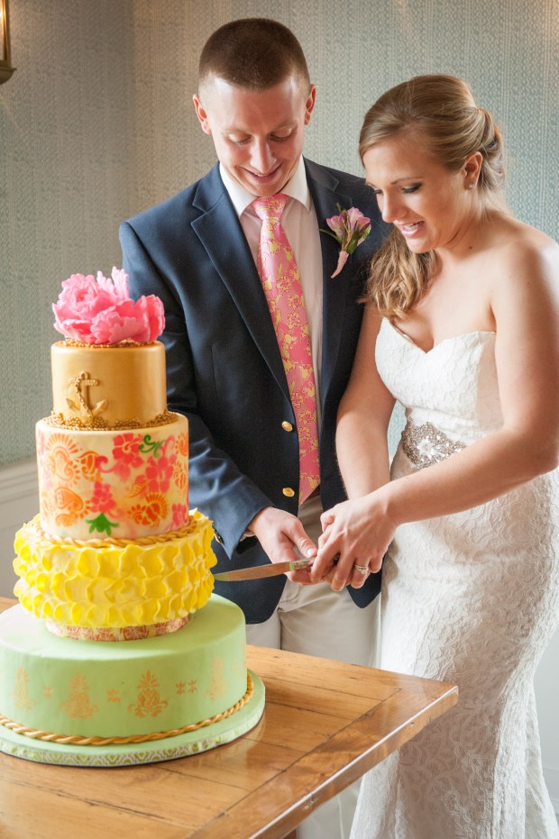 Lilly Pulitzer Styled Shoot at Westmoor Club | The Newport Bride