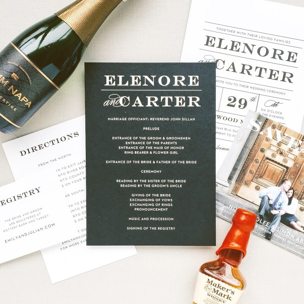 4 things to look for when choosing an invitation | The Newport Bride