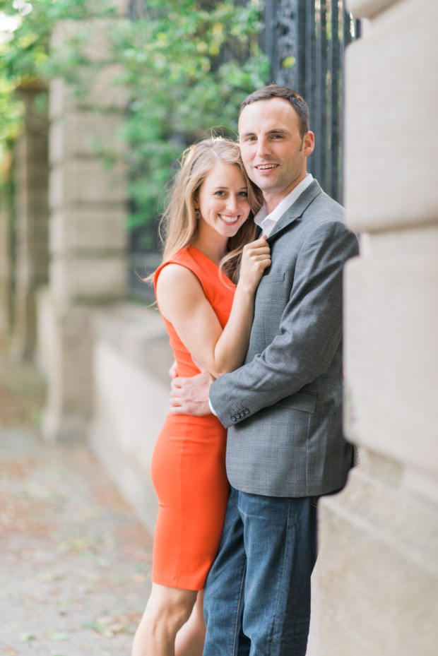 Morgan and Ben's Newport Engagement Shoot - P.S. They brought their puppy! | The Newport Bride