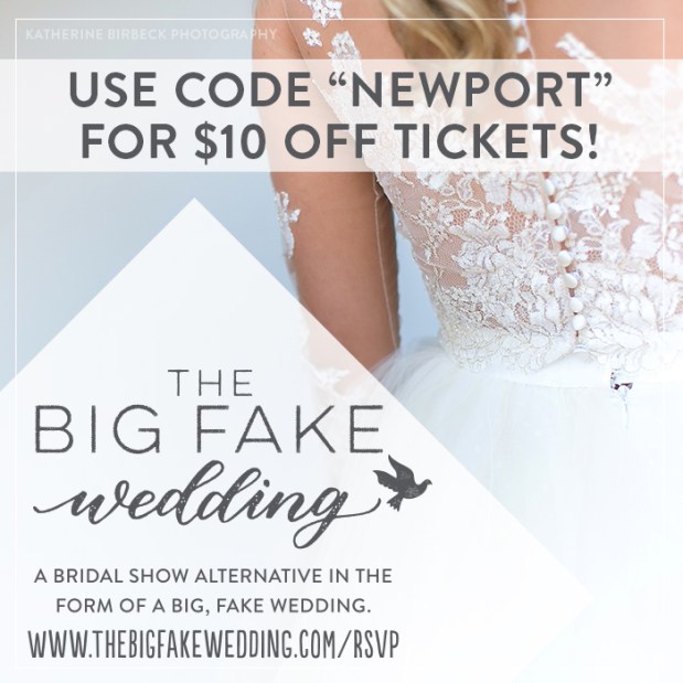 Big Fake Weding New England | The Newport Bride