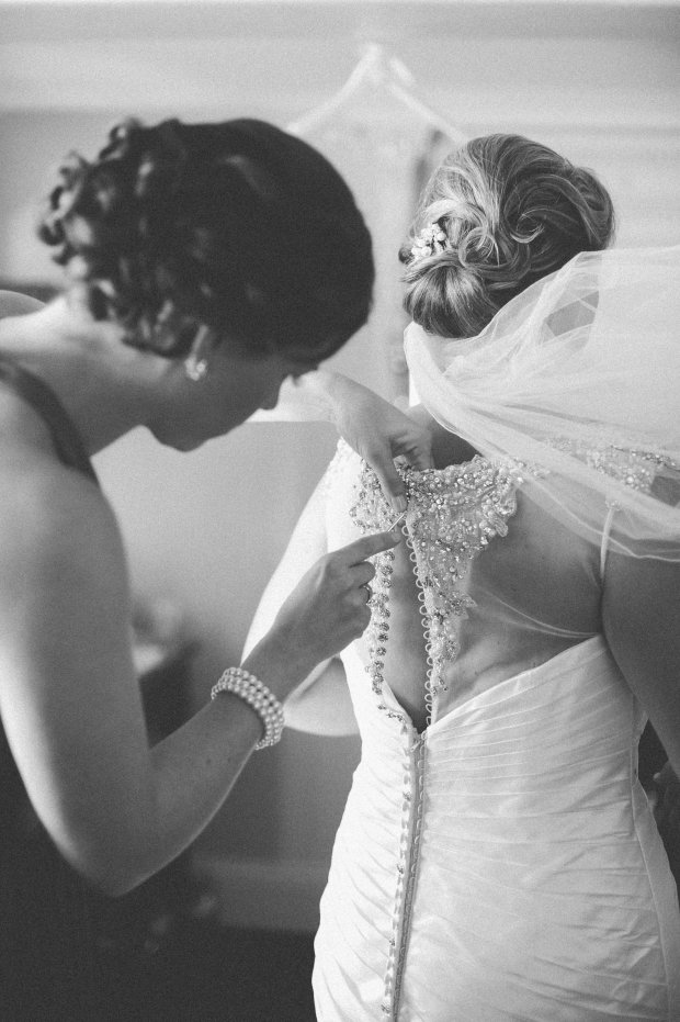 Colleen and Scott's OceanCliff Winter Wedding | The Newport Bride