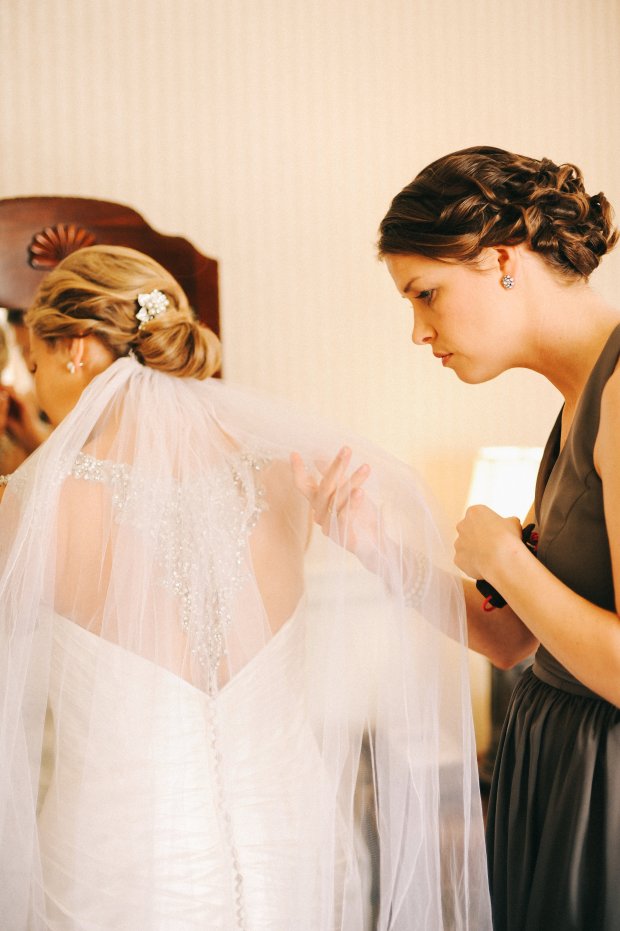 Colleen and Scott's OceanCliff Winter Wedding | The Newport Bride