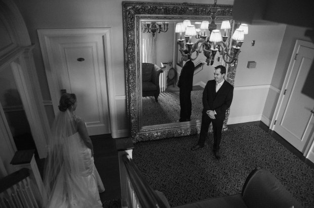 Colleen and Scott's OceanCliff Winter Wedding | The Newport Bride