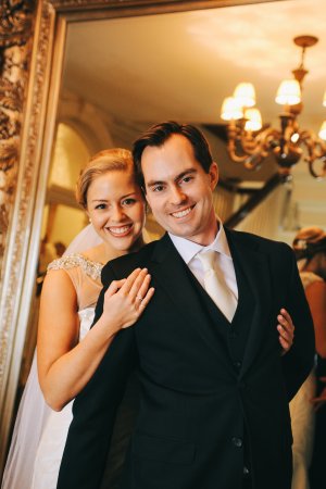 Colleen and Scott's OceanCliff Winter Wedding | The Newport Bride