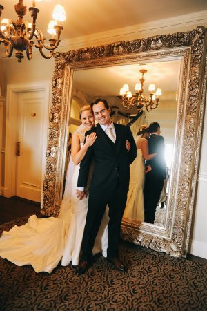 Colleen and Scott's OceanCliff Winter Wedding | The Newport Bride