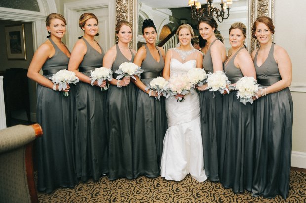 Colleen and Scott's OceanCliff Winter Wedding | The Newport Bride