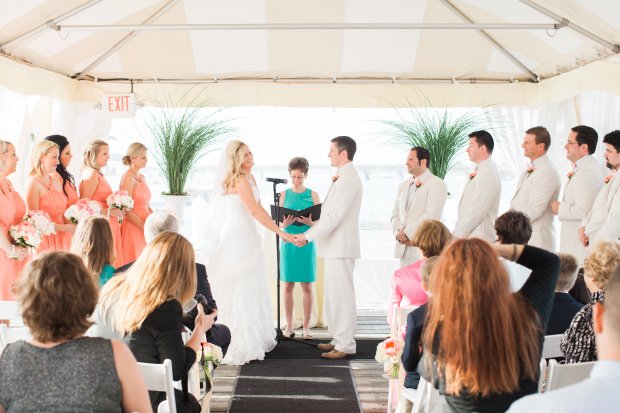 Lindsey and Dave's Regatta Place Wedding | The Newport Bride