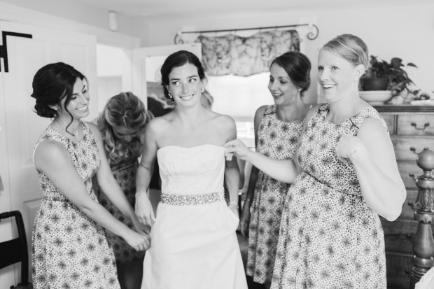 Claire and Caleb's Mount Hope Farm Wedding | The Newport Bride