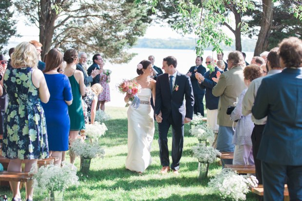 Claire and Caleb's Mount Hope Farm Wedding | The Newport Bride