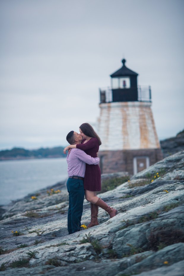 Charlie and Lisa's Engagement Pictures | The Newport Bride