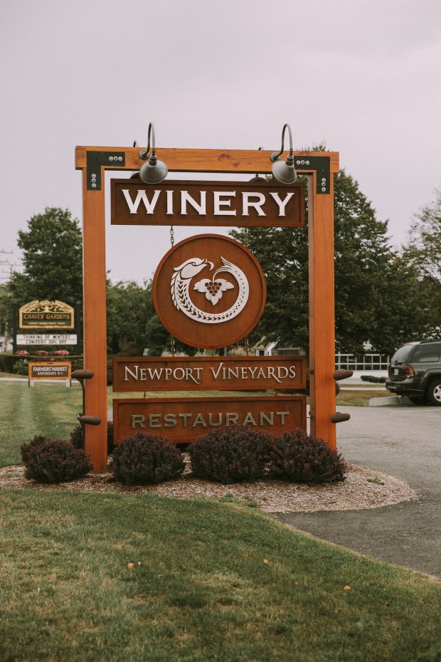 Whitney and Tyler's Newport Vineyards Wedding