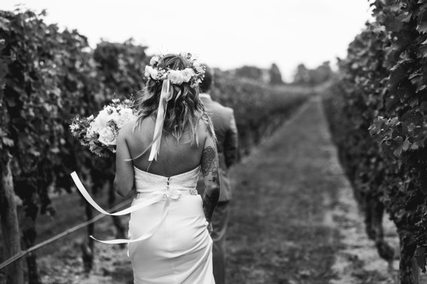 Whitney and Tyler's Newport Vineyards Wedding