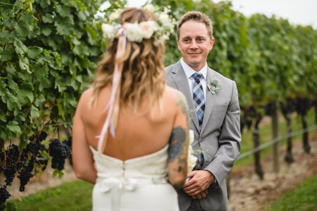Whitney and Tyler's Newport Vineyards Wedding