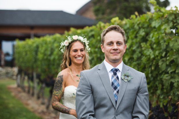 Whitney and Tyler's Newport Vineyards Wedding