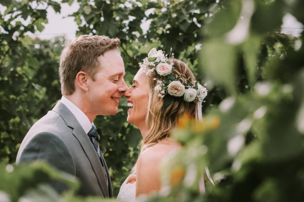 Whitney and Tyler's Newport Vineyards Wedding