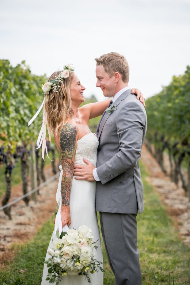 Whitney and Tyler's Newport Vineyards Wedding