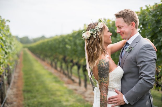 Whitney and Tyler's Newport Vineyards Wedding
