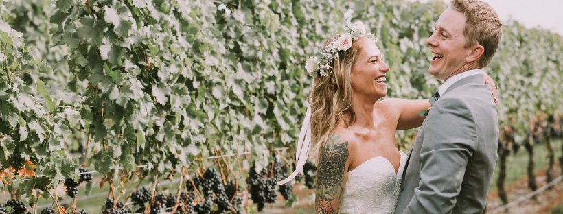 Whitney and Tyler's Newport Vineyards Wedding