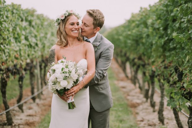 Whitney and Tyler's Newport Vineyards Wedding
