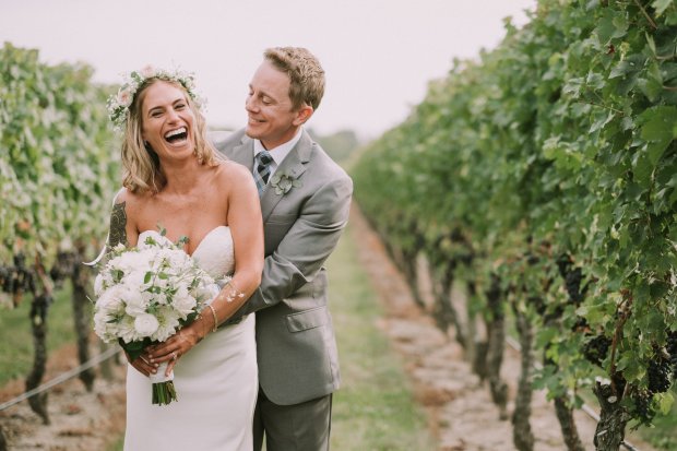 Whitney and Tyler's Newport Vineyards Wedding