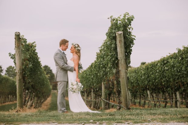 Whitney and Tyler's Newport Vineyards Wedding