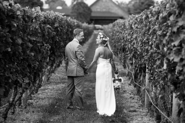 Whitney and Tyler's Newport Vineyards Wedding