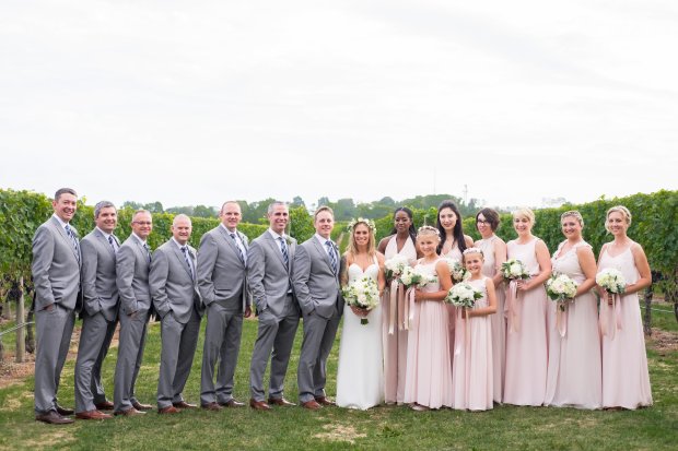 Whitney and Tyler's Newport Vineyards Wedding