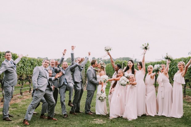 Whitney and Tyler's Newport Vineyards Wedding