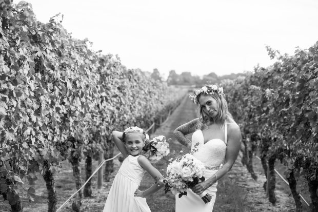 Whitney and Tyler's Newport Vineyard Wedding on The Newport Bride